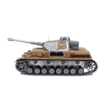 Panzer IV - metal lower hull + metal upper hull + turret and gun + Taigen recoil system and xenon flash + 360° turret system +  many other metal parts