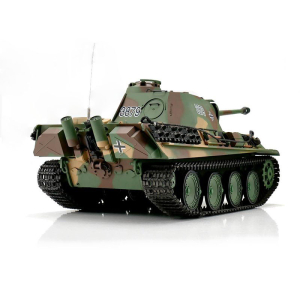 Heng Long Panther G, 1:16 mit BB-Einheit und IR System, V7.0-Platine, Holztransportkiste