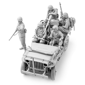 SOL - 1/16 U.S. Army Infantry and military police in 1/4...