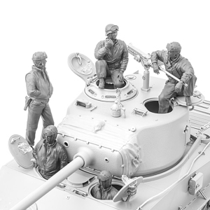 SOL - 1/16 U.S. Army Tank Crew for Sherman M4A3E8, 5...