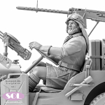 SOL - 1/16 British SAS 1/4 t Pilote des voiture de Patrouille