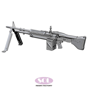 SOL - 1/16 U.S. Maschinengewehr M60 aus Resin