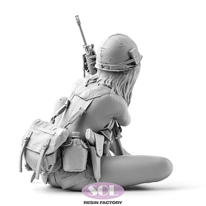 SOL - 1/16 U.S. Army armed girl