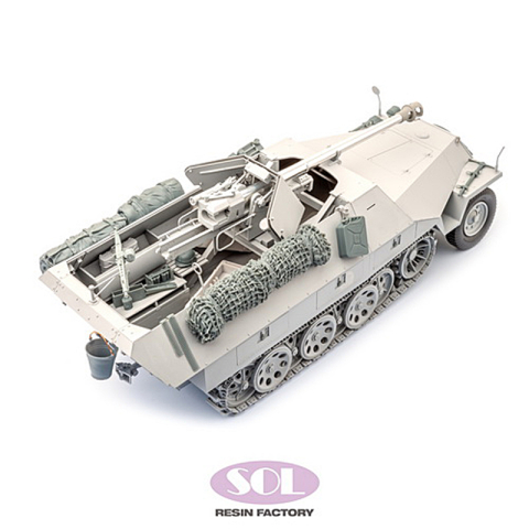 SOL - 1/16  Sd.Kfz. 251/22 kit de pièces de mise à niveau