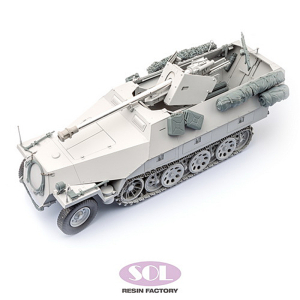 SOL - 1/16  Sd.Kfz. 251/22 kit de pièces de mise à niveau